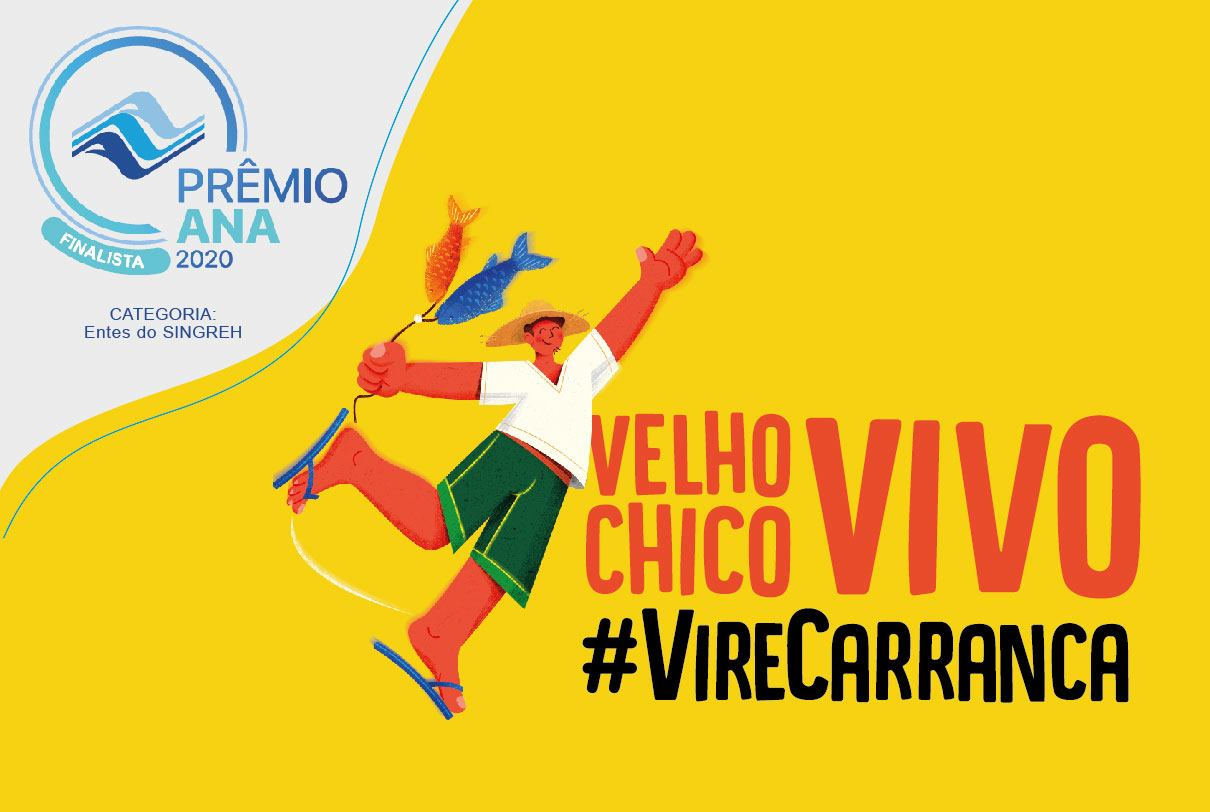 CBHSF é finalista do Prêmio ANA com a campanha “Eu viro carranca pra defender o Velho Chico”