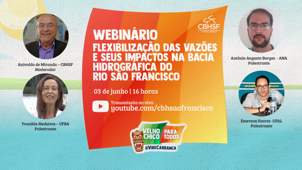 Webinário: Flexibilização das vazões e seus impactos na Bacia Hidrográfica do Rio São Francisco