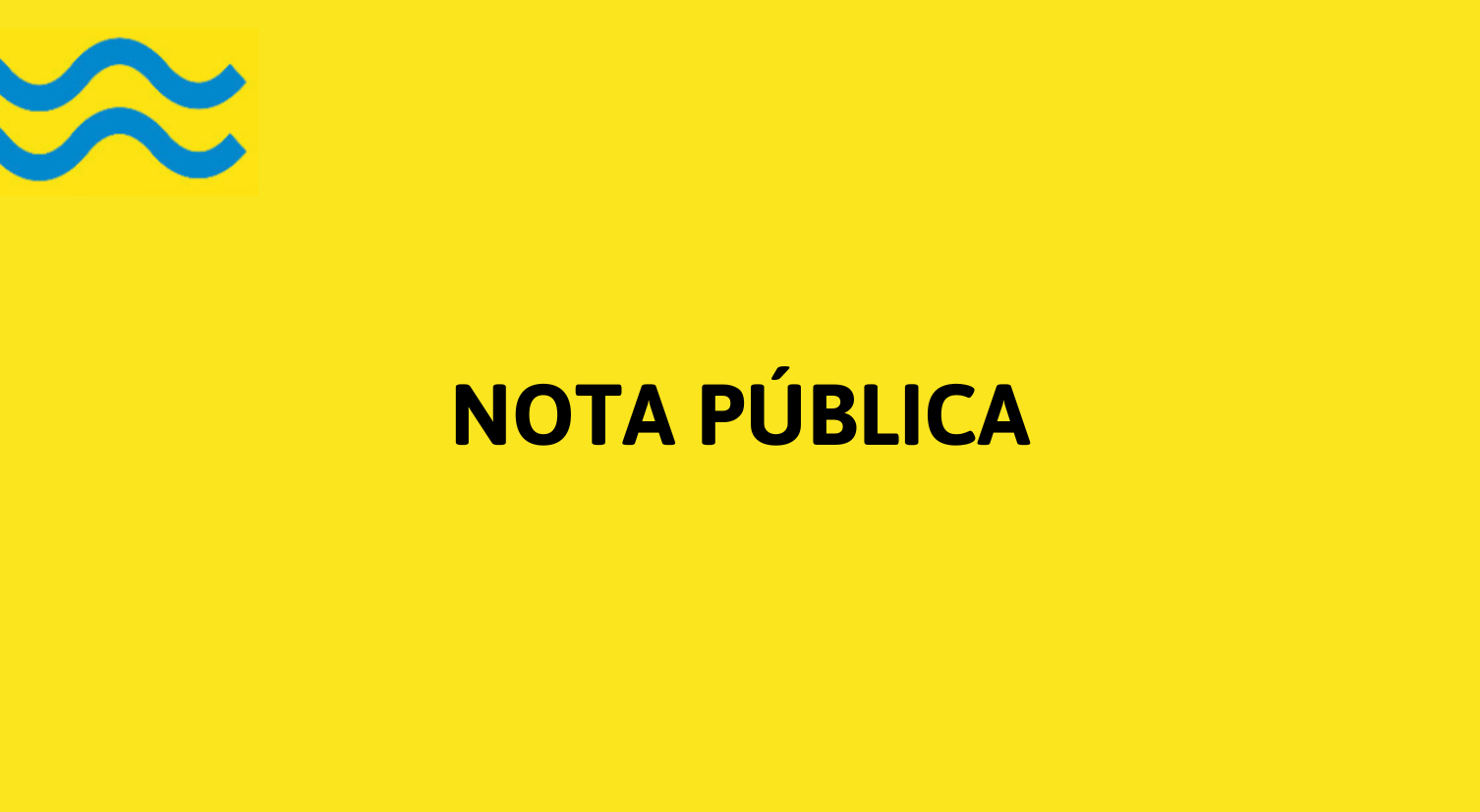 NOTA PÚBLICA