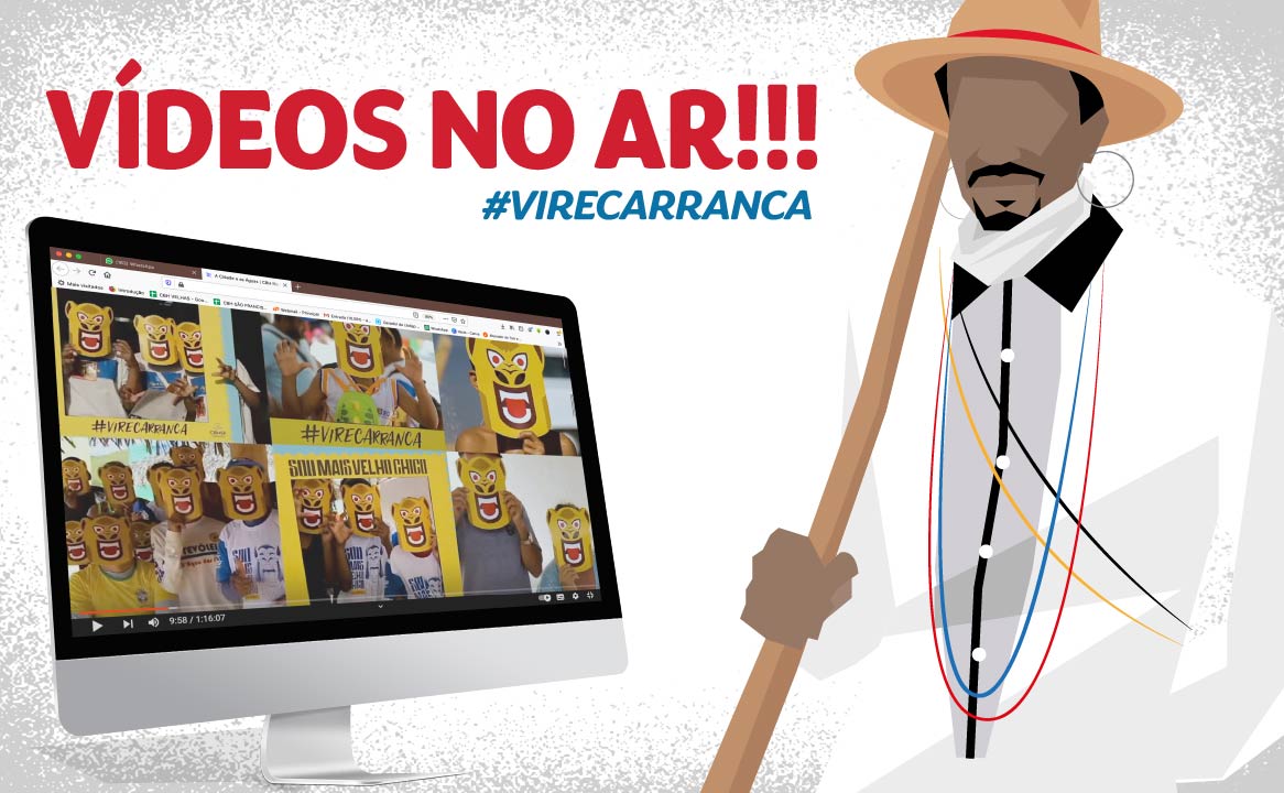 Vídeos da campanha #virecarranca 2023 no ar!