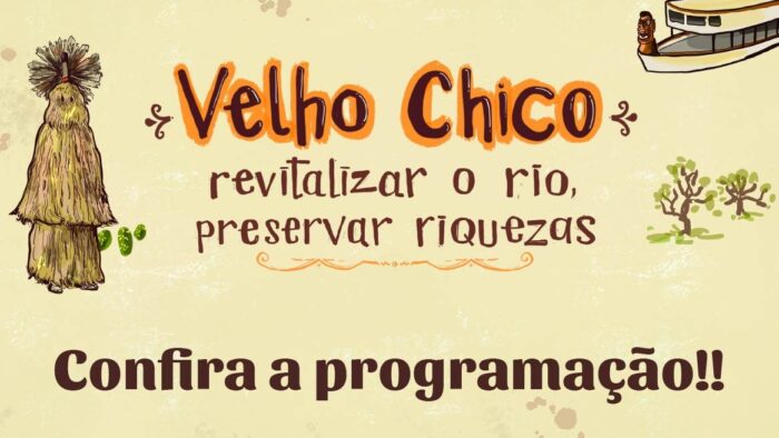 Campanha Vire Carranca mobiliza população da bacia do Rio São Francisco. Confira a programação!